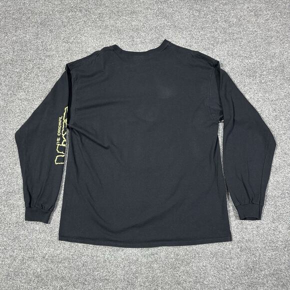 The Original Misfits XL Long Sleeve Shirt Black Band Thrash GUC Cotton - Picture 5 of 5